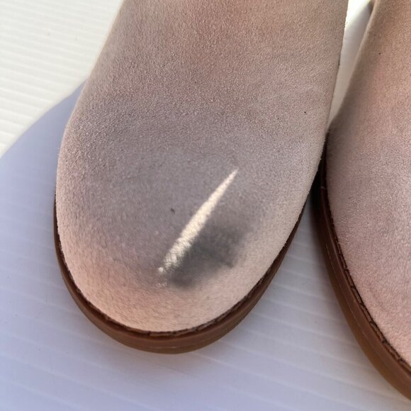 Toms Kallie Ankle Boot Booties Size 7 Sahara Suede Beige - Picture 6 of 15